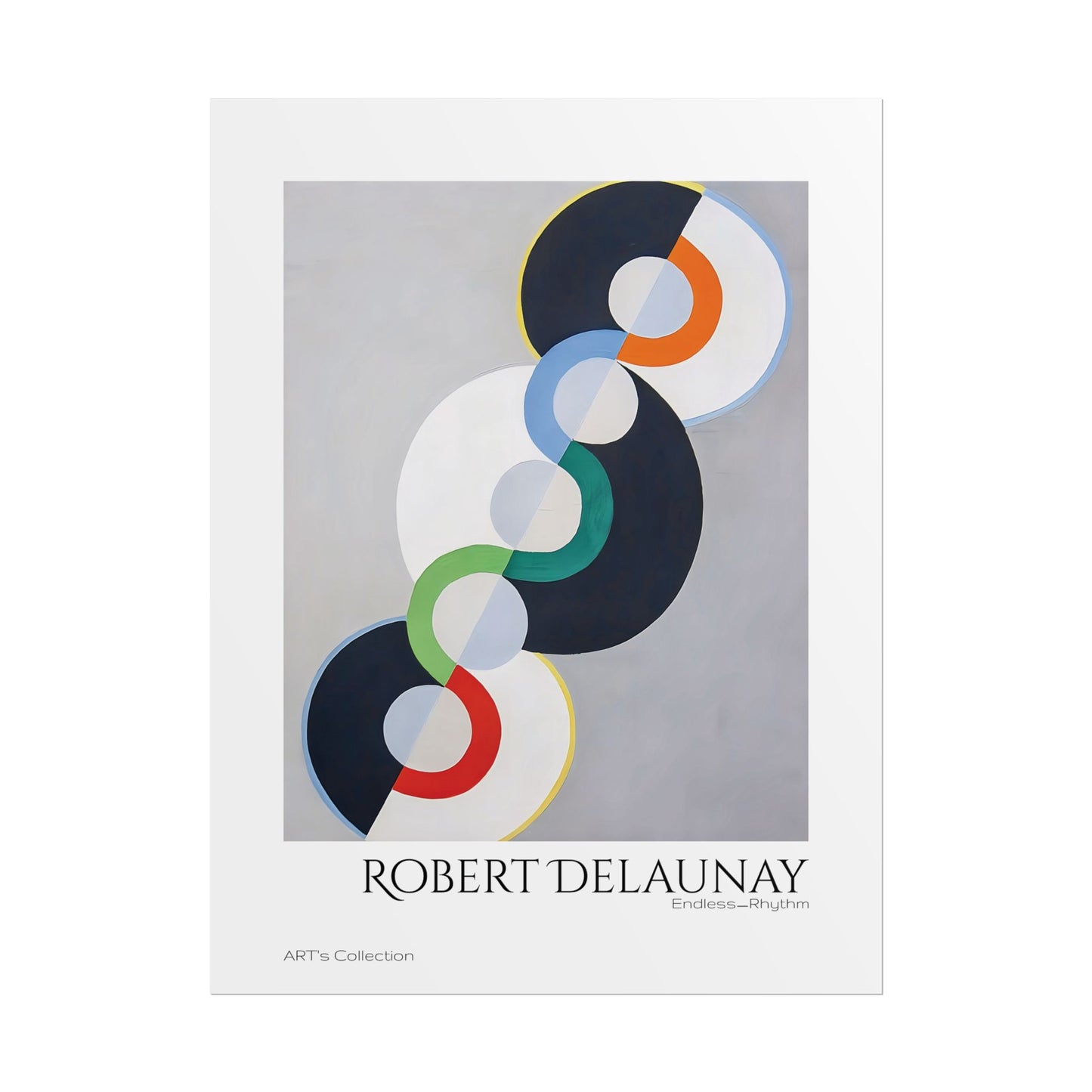 Endless_Rhythm by Robert Delaunay / Affiche imprimée - Série ART's Collection