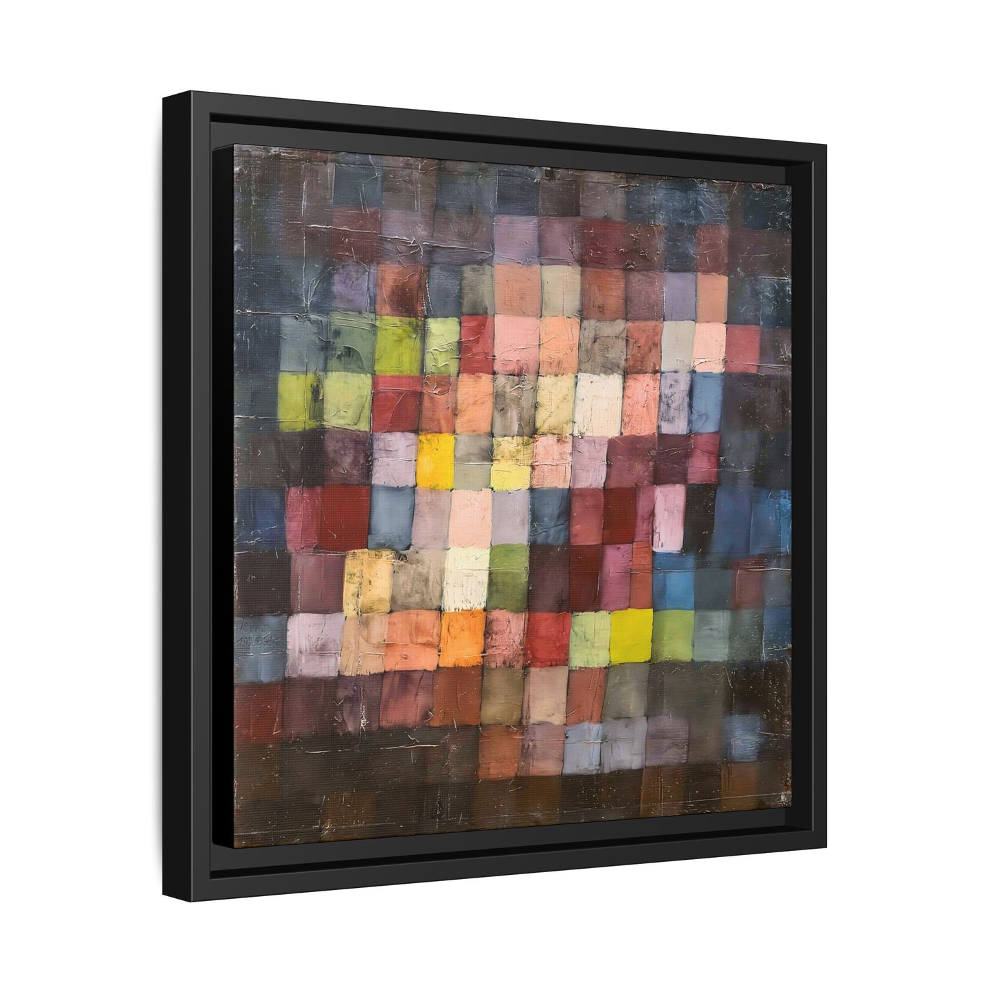 Ancient Sound (1925) by Paul Klee  / Toile encadrée sur caisse américaine