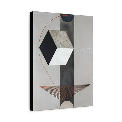 Proun 99 (ca. 1923-1925) by El Lissitzky / Reproduction Fine Art sur Toile /  Epaisseur 3.2 cm - 1.25 inch