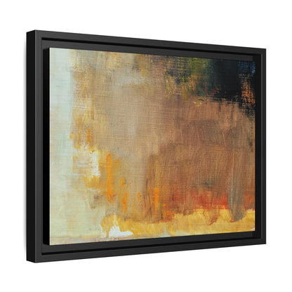 Tableau Contemporain Alezan "Série Sign Collections" / Toile encadrée sur caisse américaine