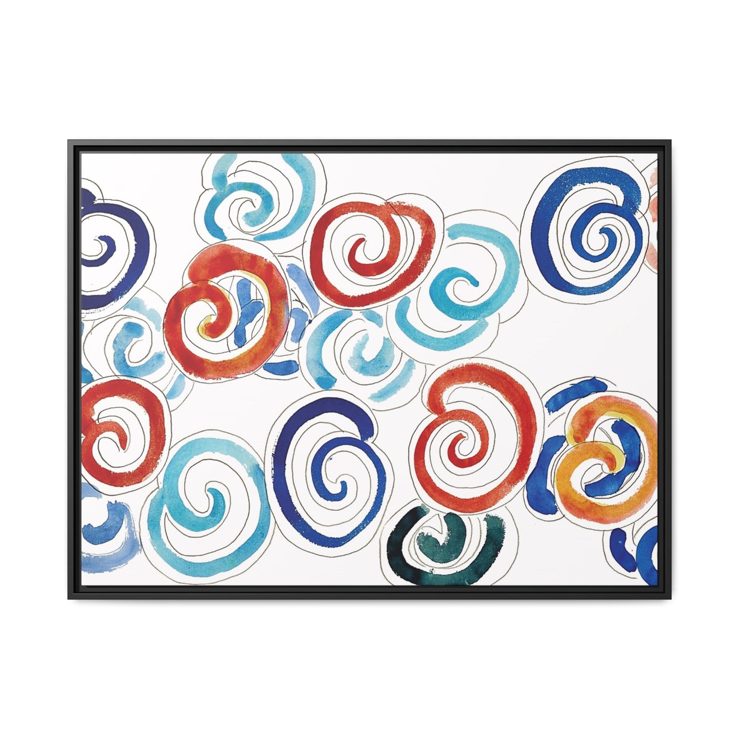 Escargots (1953) by Henri Matisse  / Toile encadrée sur caisse américaine