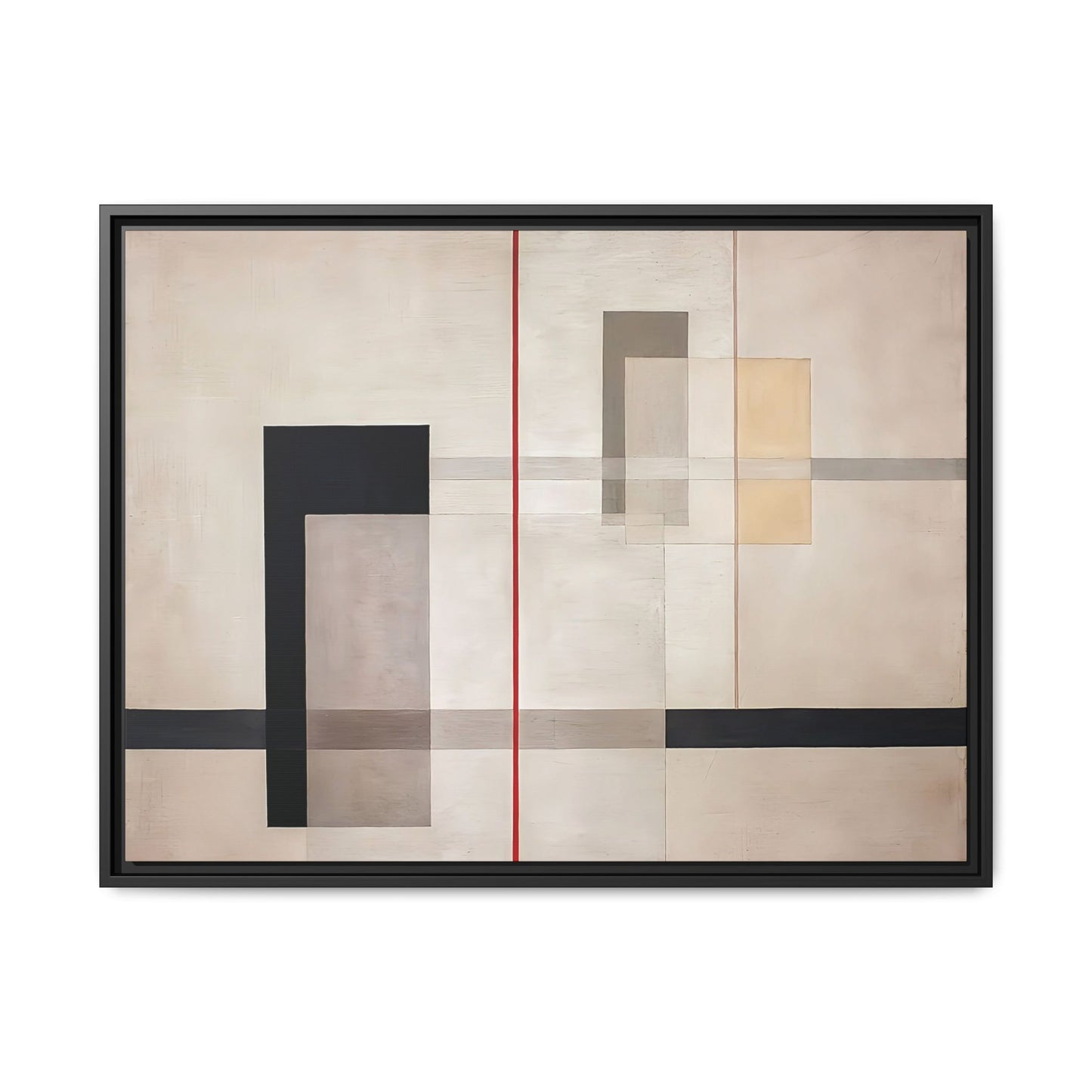 K VII (1922) by László Moholy-Nagy  / Toile encadrée sur caisse américaine