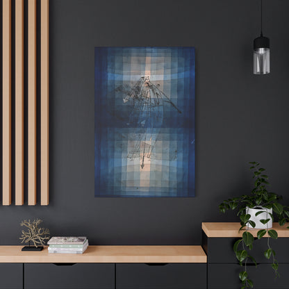 Dance of Moth (1923) by Paul Klee  / Reproduction Fine Art sur Toile / Epaisseur 3.2 cm - 1.25 inch