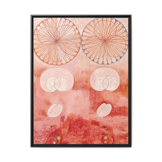 The Ten Largest, No. 9, Old Age (1907) by Hilma af Klint   / Toile encadrée sur caisse américaine