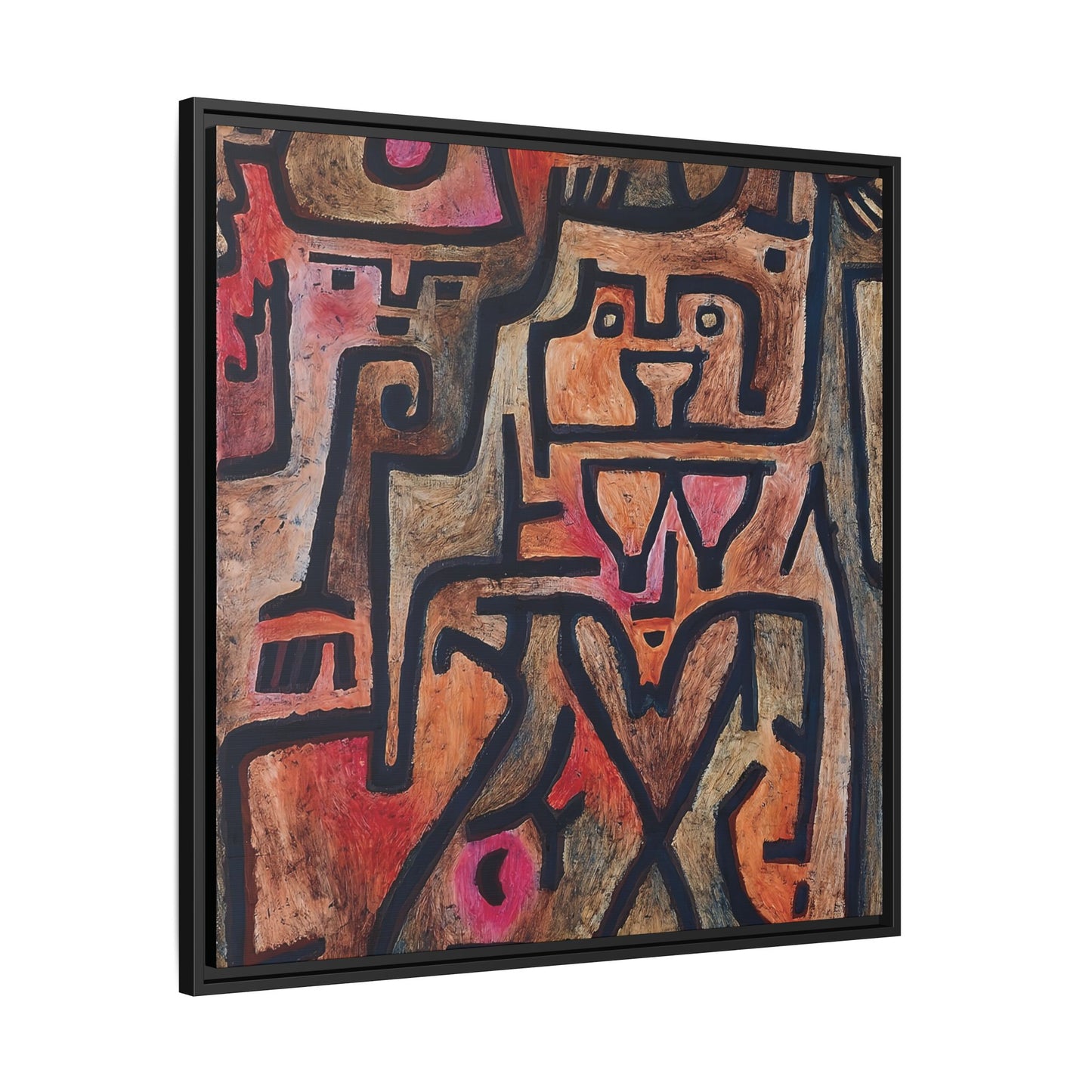 Forest Witches (1938) by Paul Klee / Toile encadrée sur caisse américaine