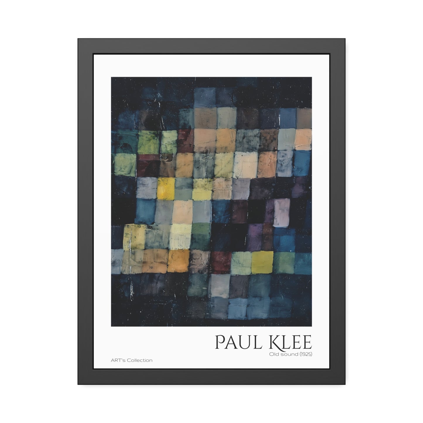 Old sound (1925) by Paul Klee / Affiche Encadrée série ART's Collection