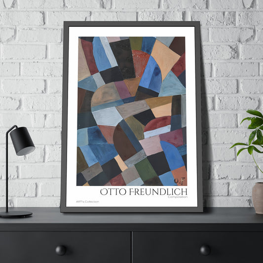 Composition by Otto Freundlich  / Affiche Encadrée série ART's Collection