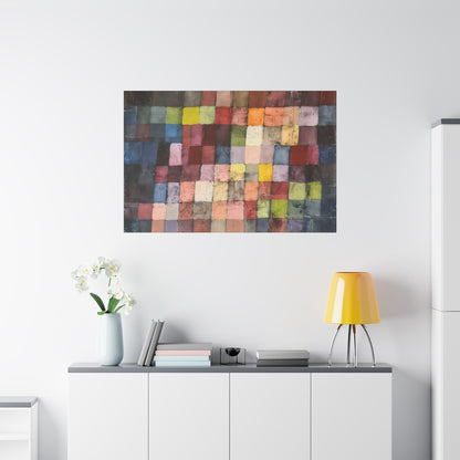 Ancient Sound (1925) by Paul Klee / Reproduction Fine Art sur Toile / Large Epaisseur 3.2 cm - 1.25 inch