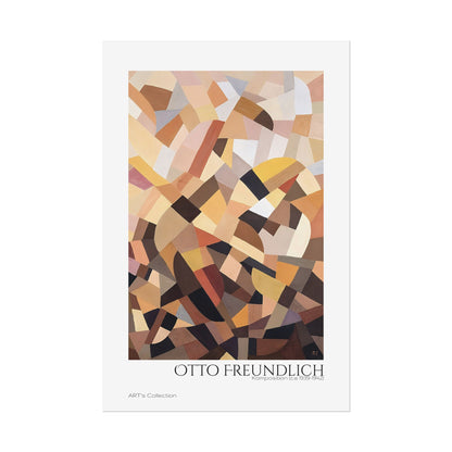 Komposition (ca 1939-1942) by Otto Freundlich / Affiche imprimée - Série ART's Collection