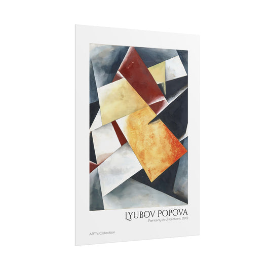 Painterly Architectonic (1919) by Lyubov Popova / Affiche imprimée - Série ART's Collection