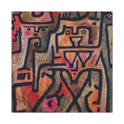 Forest Witches (1938) by Paul Klee / Reproduction Fine Art sur Toile / Epaisseur 3,2cm - 1'25 po