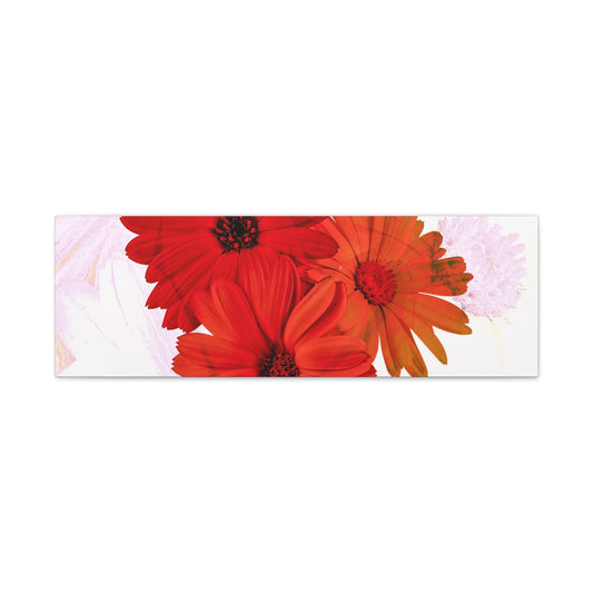 Collection Signature "FLORAL Numéro 20" sur Toile Fine Art sur Toile / Epaisseur 3,2cm - 1'25 po