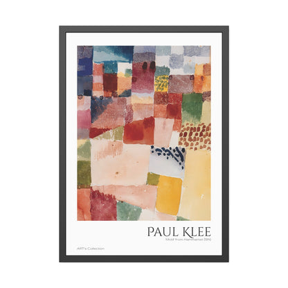 Motif from Hammamet (1914) by Paul Klee / Affiche Encadrée série ART's Collection