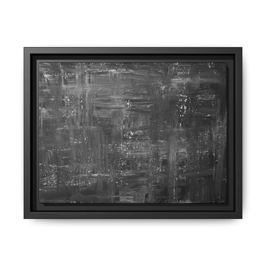 Tableau Intemporel Ardoise Soft "Série Sign Collections" / Toile encadrée sur caisse américaine