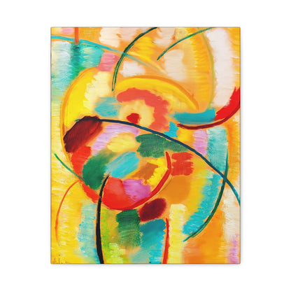 Stillleben (1917) by Alexej von Jawlensky / Reproduction Fine Art sur Toile /  Epaisseur 3.2 cm - 1.25 inch