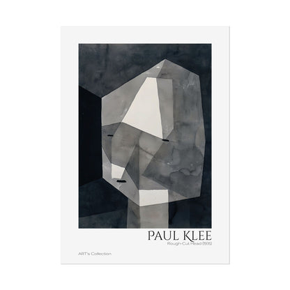 Rough-Cut Head (1935) by Paul Klee / Affiche imprimée - Série ART's Collection