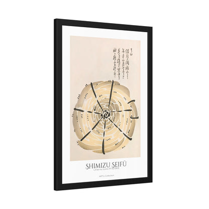 Unai no tomo Pl 130 (1913) by Shimizu Seifu / Affiche Encadrée série ART's Collection