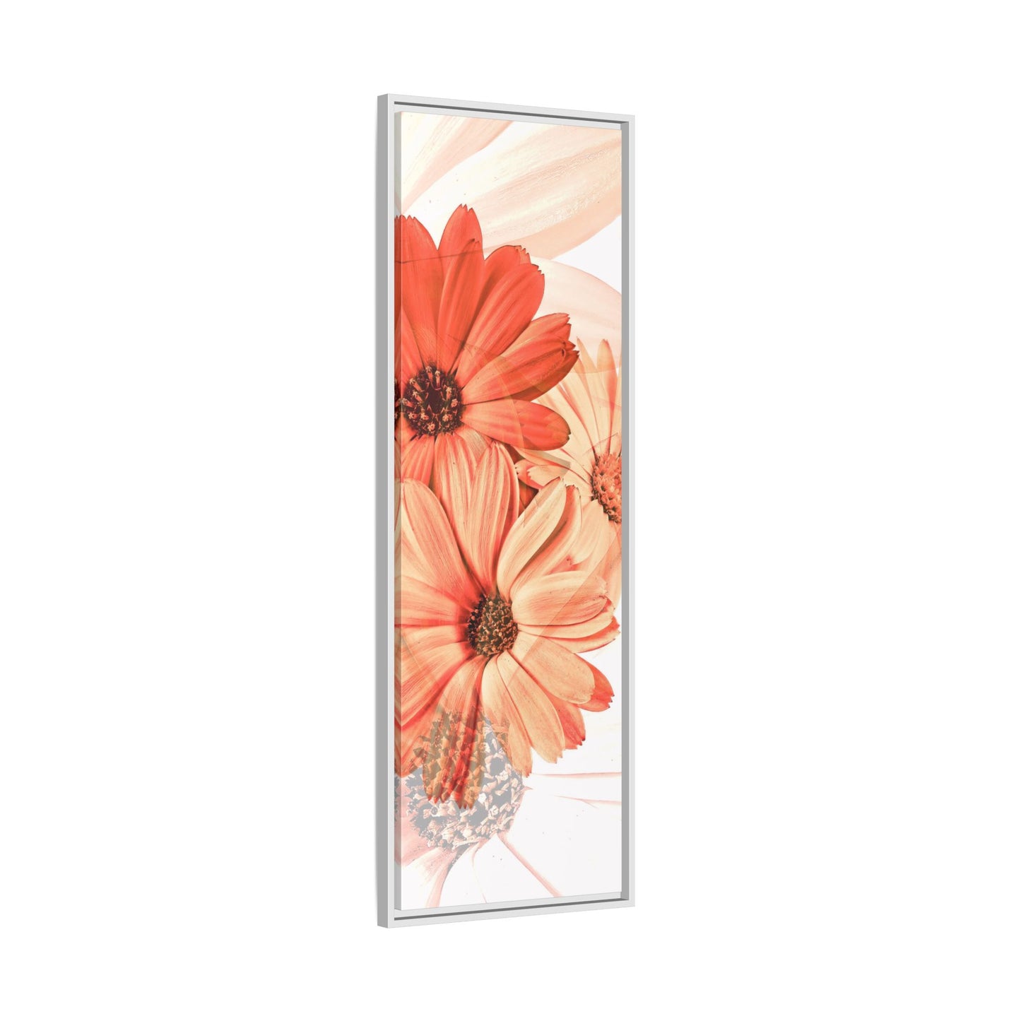 Collection Signature "FLORAL Numéro 17" sur Toile encadrée avec caisse américaine