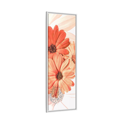 Collection Signature "FLORAL Numéro 17" sur Toile encadrée avec caisse américaine