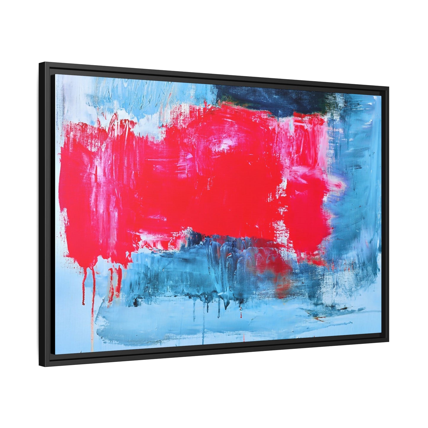 Tableau Beaux Arts Dark Cloud "Série Sign Collections" / Toile encadrée sur caisse américaine