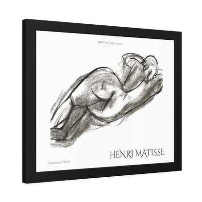 Odalisque (1944) by Henry Matisse  / Affiche Encadrée série ART's Collection