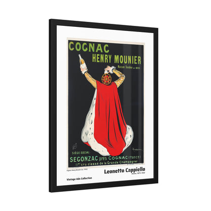 Cognac Henry Mounier (ca. 1910) by Leonetto Cappiello / Affiche Encadrée Série Vintage Ads Collection