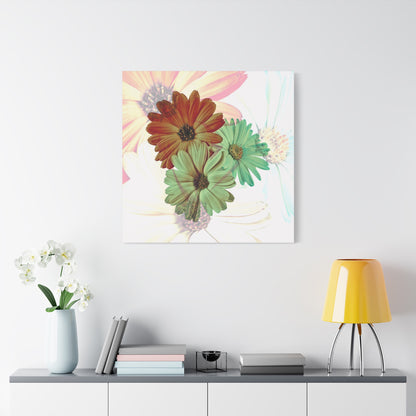 Collection Signature "FLORAL Numéro 14" sur Toile Fine Art sur Toile / Epaisseur 3,2cm - 1'25 po