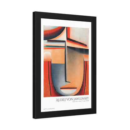 Abstract Head Tragic (1928) by Alexej von Jawlensky  / Affiche Encadrée série ART's Collection