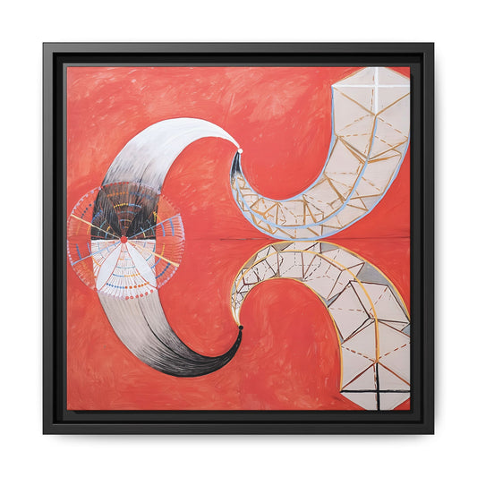 Group IX-SUW, The Swan, No. 9 (1915) by Hilma af Klint   / Toile encadrée sur caisse américaine