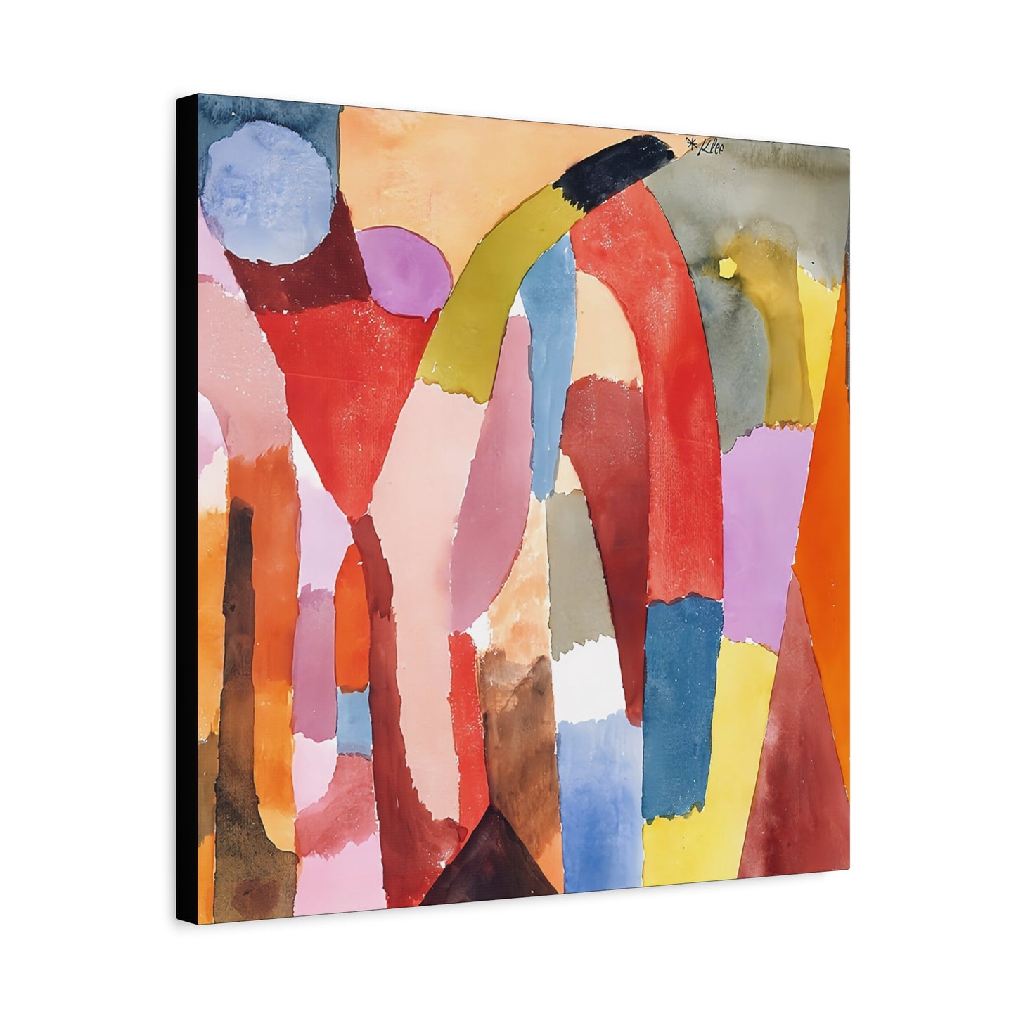 Movement of Vaulted Chambers (1915) by Paul Klee   / Reproduction Fine Art sur Toile / Epaisseur 3,2cm - 1'25 po