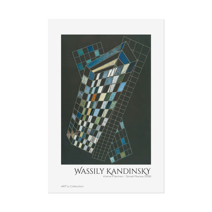 Kleine Flächen - Small Planes (1936) by Wassily Kandinsky / Affiche imprimée - Série ART's Collection
