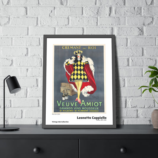 Veuve Amiot (1922) by Leonetto Cappiello / Affiche Encadrée Série Vintage Ads Collection