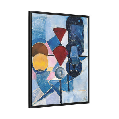 Composition II Still Life 1916 by Theo van Doesburg  / Toile encadrée sur caisse américaine