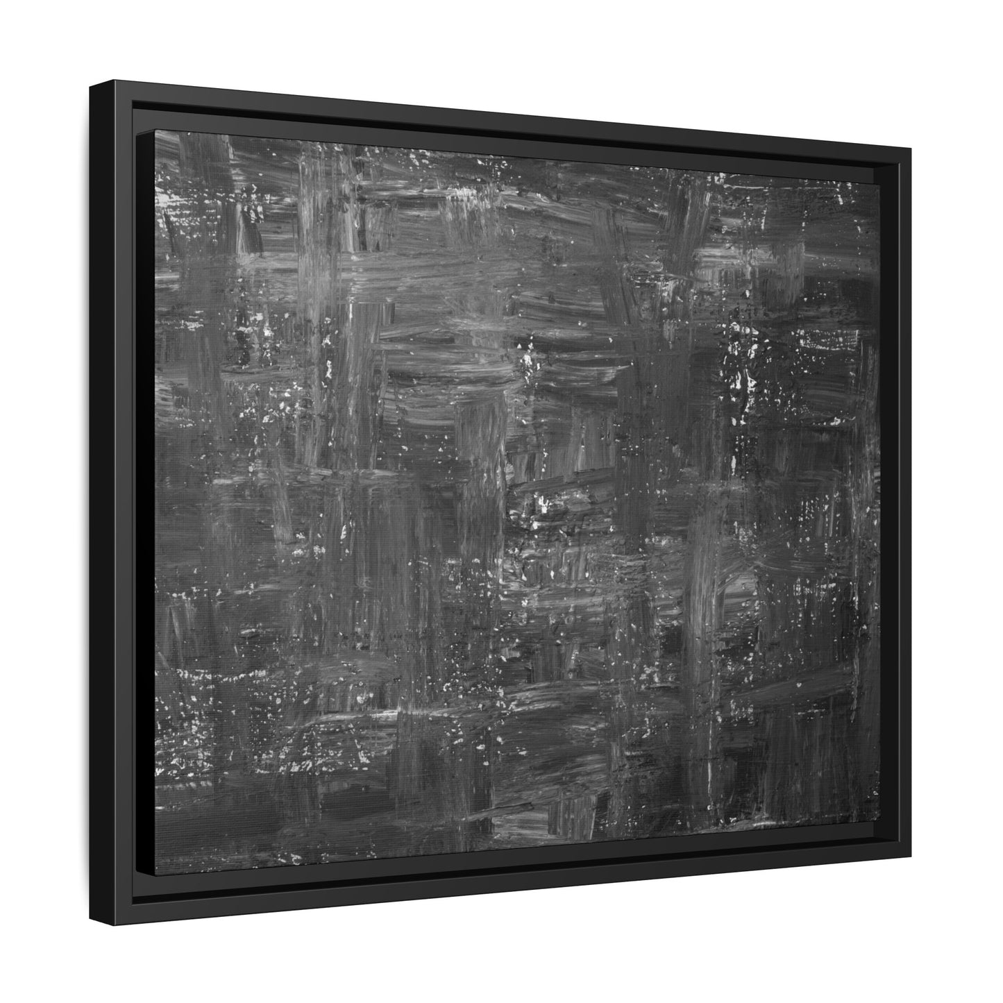 Tableau Intemporel Ardoise Soft "Série Sign Collections" / Toile encadrée sur caisse américaine