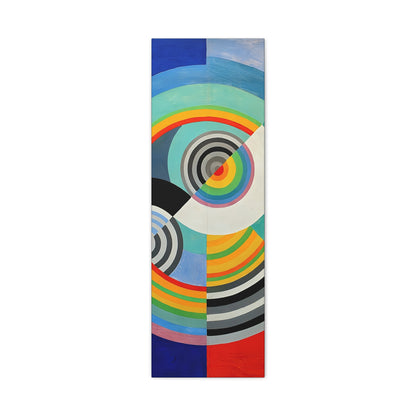 Rythme numéro 3 (1938) by Robert Delaunay / Reproduction Fine Art sur Toile / Epaisseur 3,2cm - 1'25 po