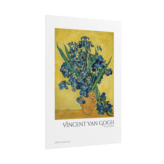 Irises (1890) by Vincent van Gogh / Affiche imprimée - Série ART's Collection