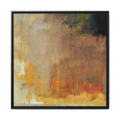 Tableau Contemporain Alezan "Série Sign Collections" / Toile encadrée sur caisse américaine