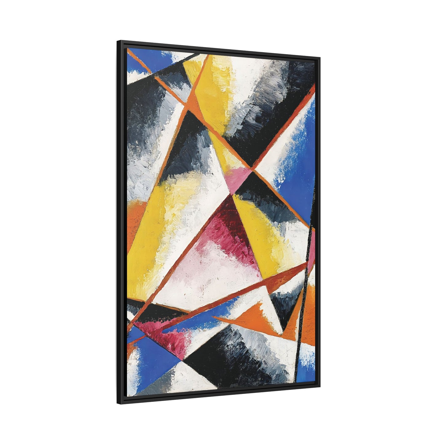 Untitled Compositions (circa 1916)  by Lyubov Popova / Toile encadrée sur caisse américaine