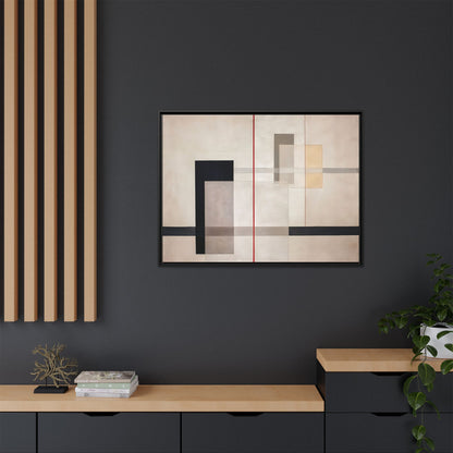 K VII (1922) by László Moholy-Nagy  / Toile encadrée sur caisse américaine