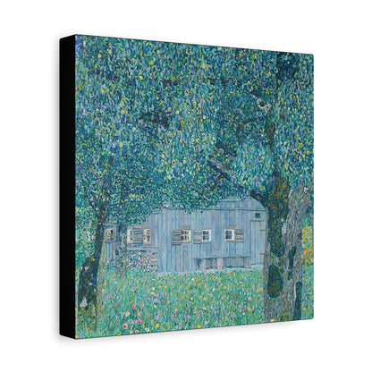 Bauernhaus in Buchberg (1911)  by Gustav Klimt / Reproduction Fine Art sur Toile / Flanc Large Epaisseur 3.2 cm - 1.25 inch