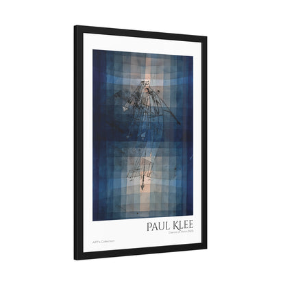 Dance of Moth (1923) by Paul Klee / Affiche Encadrée série ART's Collection
