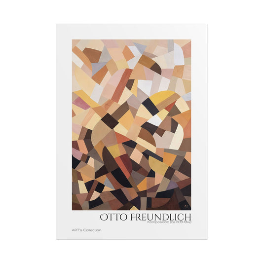 Komposition (ca 1939-1942) by Otto Freundlich / Affiche imprimée - Série ART's Collection