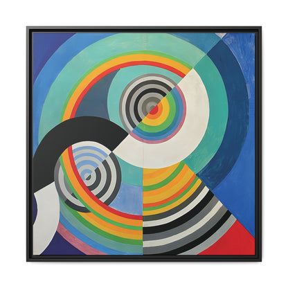 Rythme Numéro 3 (1938)  by Robert Delaunay  / Toile encadrée sur caisse américaine