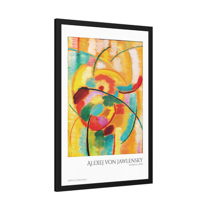 Stillleben (1917) by Alexej von Jawlensky  / Affiche Encadrée série ART's Collection