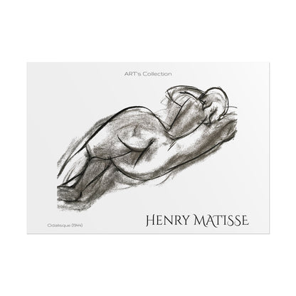 Odalisque (1944) by Henry Matisse / Affiche imprimée - Série ART's Collection