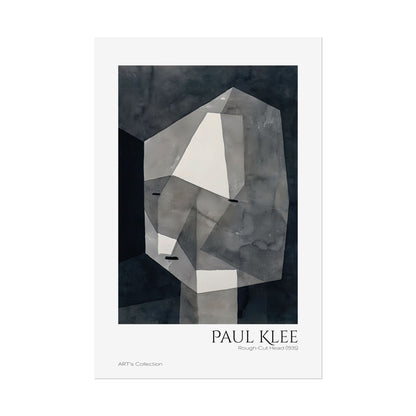 Rough-Cut Head (1935) by Paul Klee / Affiche imprimée - Série ART's Collection