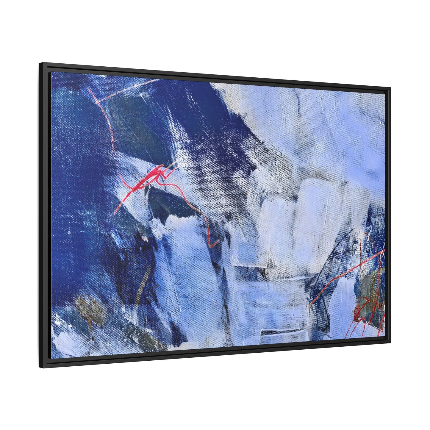 Tableau Intemporel Nuage "Série Sign Collections" / Toile encadrée sur caisse américaine
