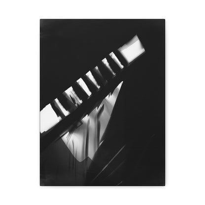 Fotogramm (between 1925 and 1928) by László Moholy-Nagy  / Reproduction Fine Art sur Toile /  Epaisseur 3.2 cm - 1.25 inch