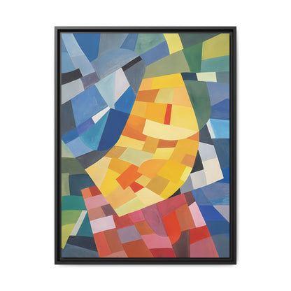 Komposition (1930) by Otto Freundlich   / Toile encadrée sur caisse américaine