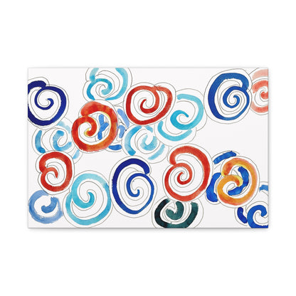 Escargots (1953) by Henri Matisse / Reproduction Fine Art sur Toile / Flanc Large Epaisseur 3.2 cm - 1.25 inch